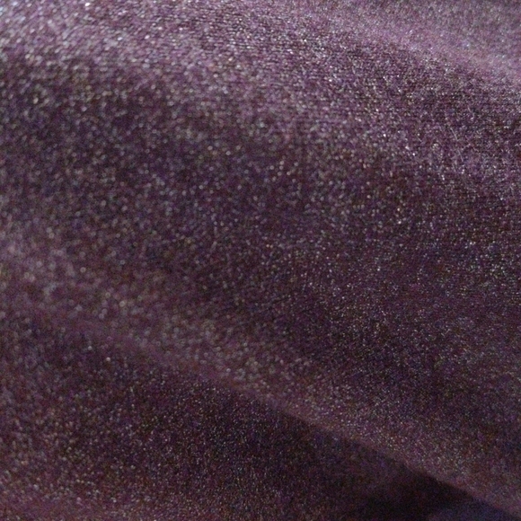 SZ M Unique Top With Crisscross Tie Brown Plum - Picture 3 of 7